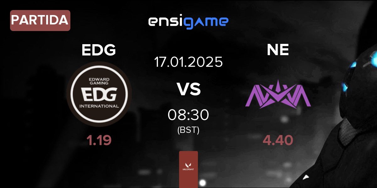 Partida Edward Gaming EDG vs Nova Esports NE | 17.01