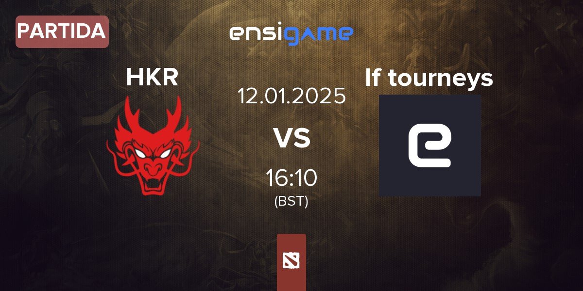 Partida Hokori HKR vs If tourneys | 12.01