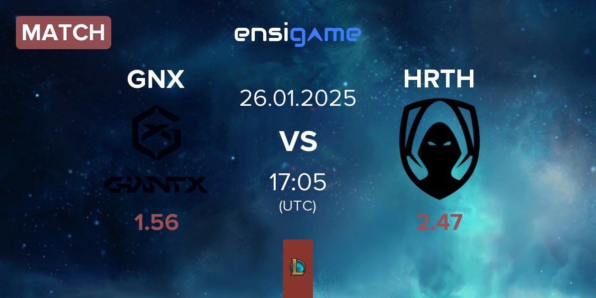 Match GIANTX GNX vs Team Heretics HRTH | 26.01