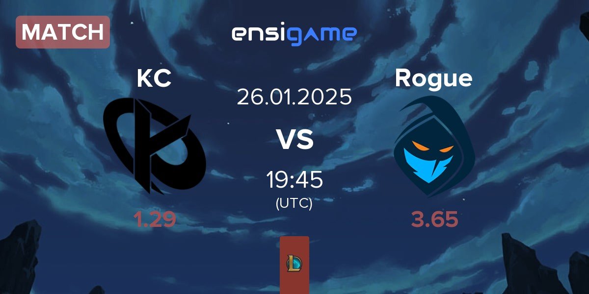 Match Karmine Corp KC vs Rogue | 26.01