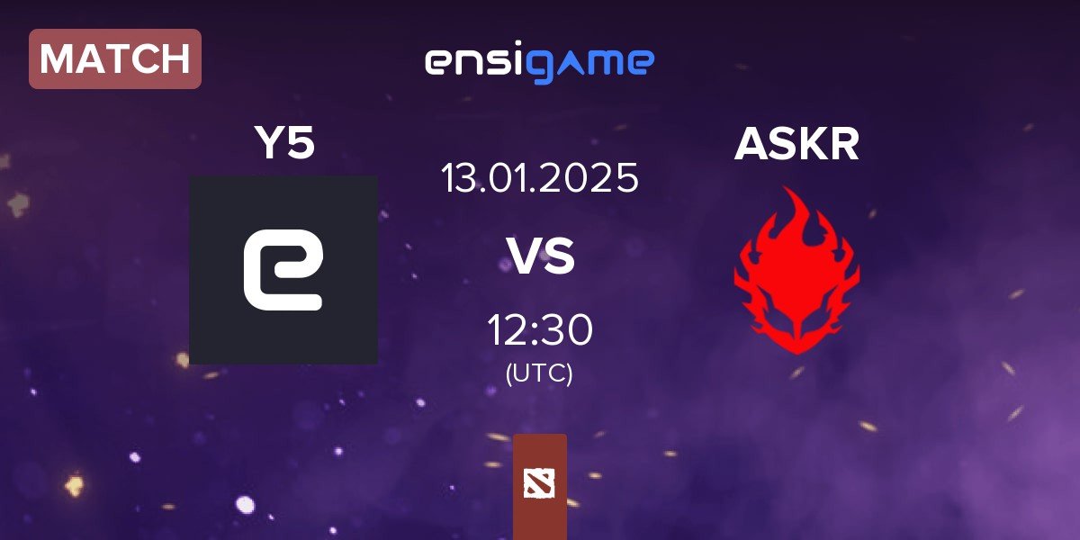 Match Y5 Esports Y5 vs ASAKURA ASKR | 13.01