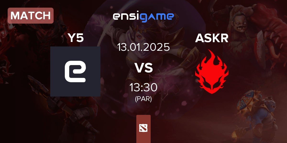 Match Y5 Esports Y5 vs ASAKURA ASKR | 13.01