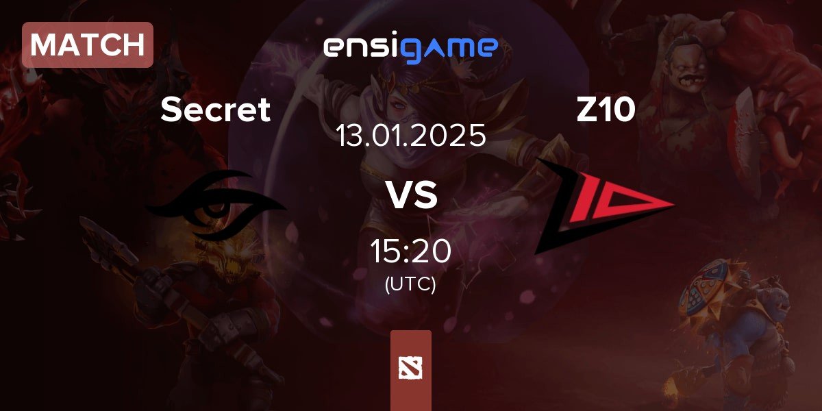 Match Team Secret Secret vs Zero Tenacity Z10 | 13.01