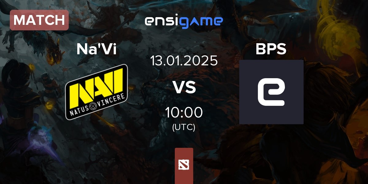 Match Natus Vincere Na'Vi vs BanyaPivoSamogon BPS | 13.01