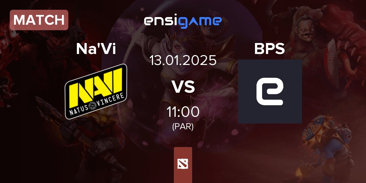 Match Natus Vincere Na'Vi vs BanyaPivoSamogon BPS | 13.01