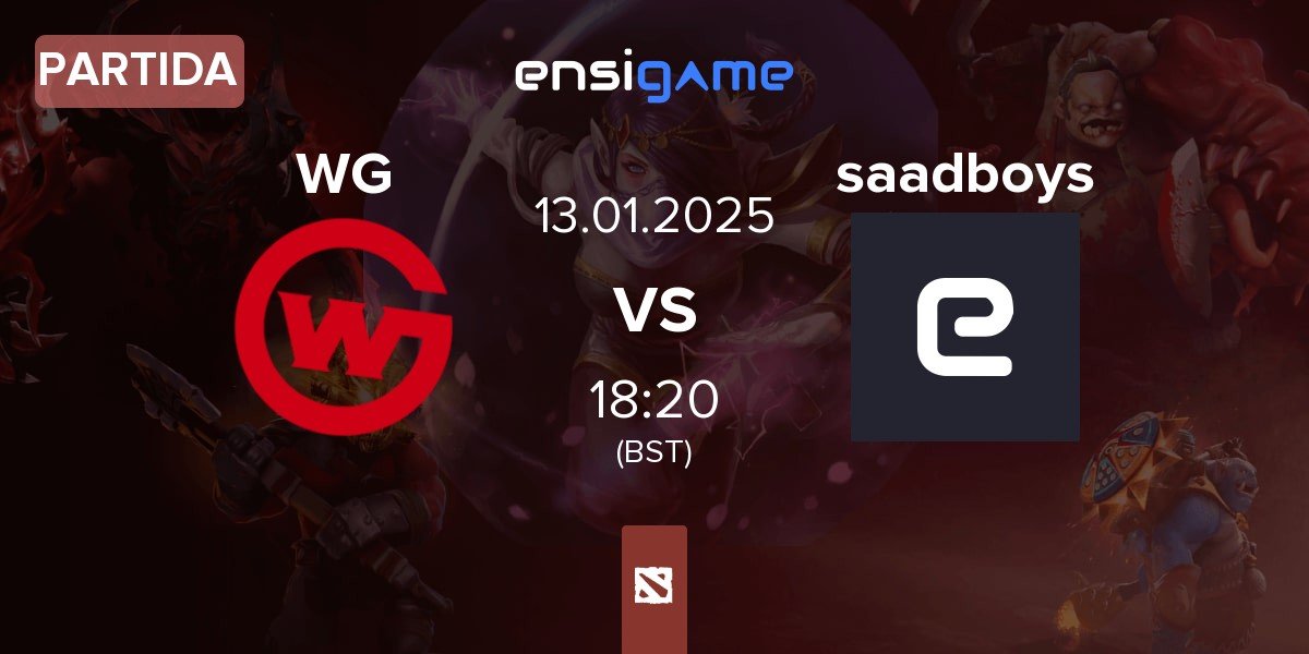 Partida Wildcard Gaming WG vs saadboys | 13.01