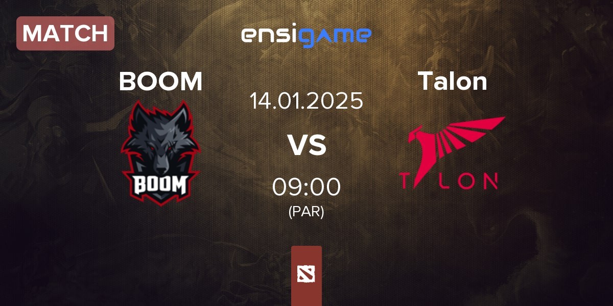 Match BOOM Esports BOOM vs Talon Esports Talon | 14.01