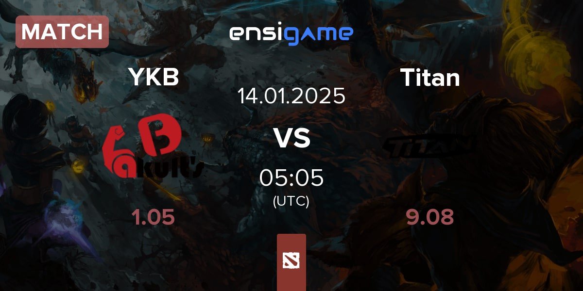 Match Yakult's Brothers YKB vs Titan | 14.01