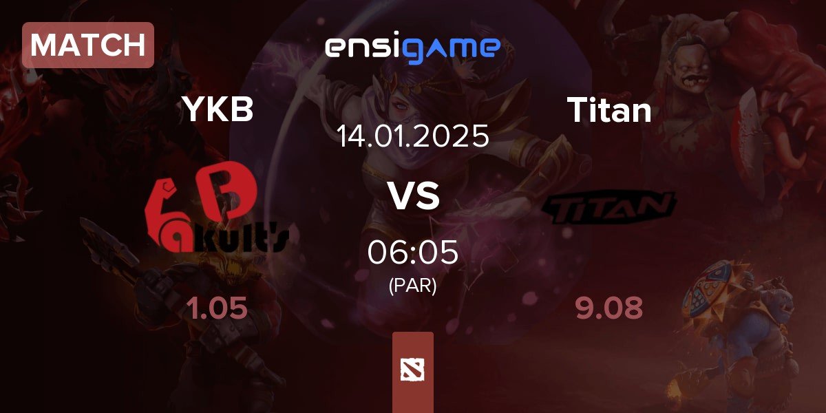 Match Yakult's Brothers YKB vs Titan | 14.01