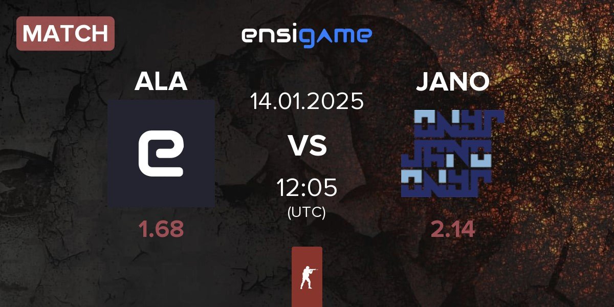 Match ALASKA ALA vs JANO Esports JANO | 14.01