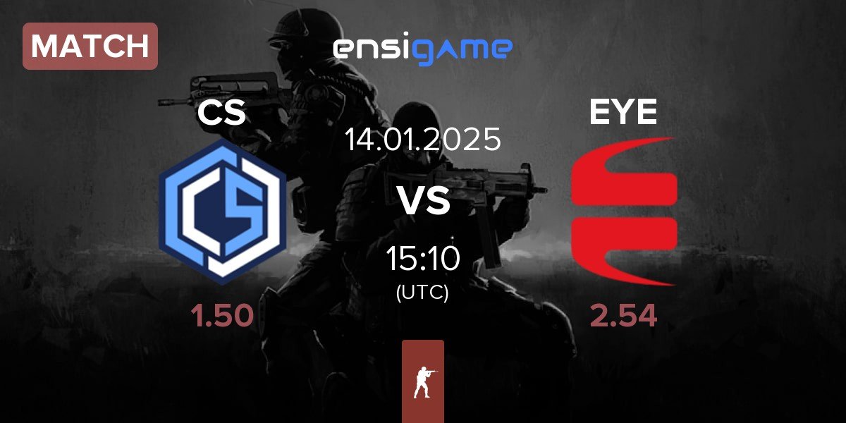 Match CYBERSHOKE Esports CS vs EYEBALLERS EYE | 14.01