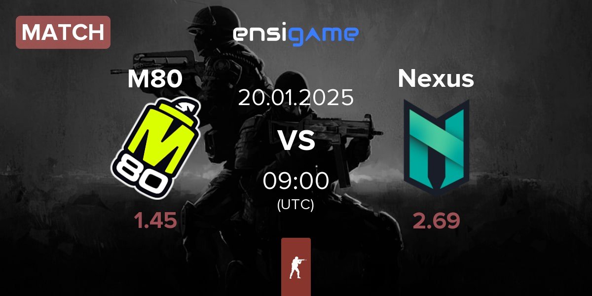 Match M80 vs Nexus Gaming Nexus | 20.01