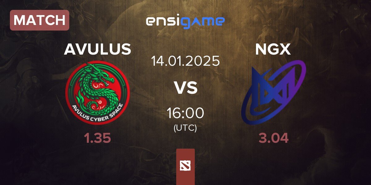 Match AVULUS vs Nigma Galaxy NGX | 14.01