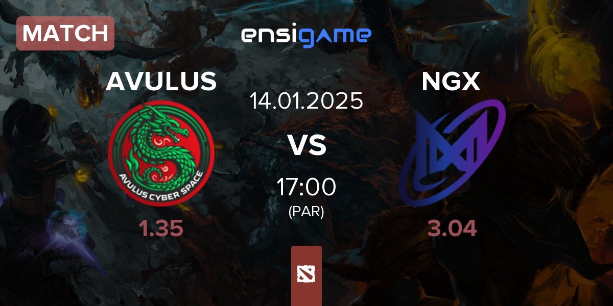 Match AVULUS vs Nigma Galaxy NGX | 14.01