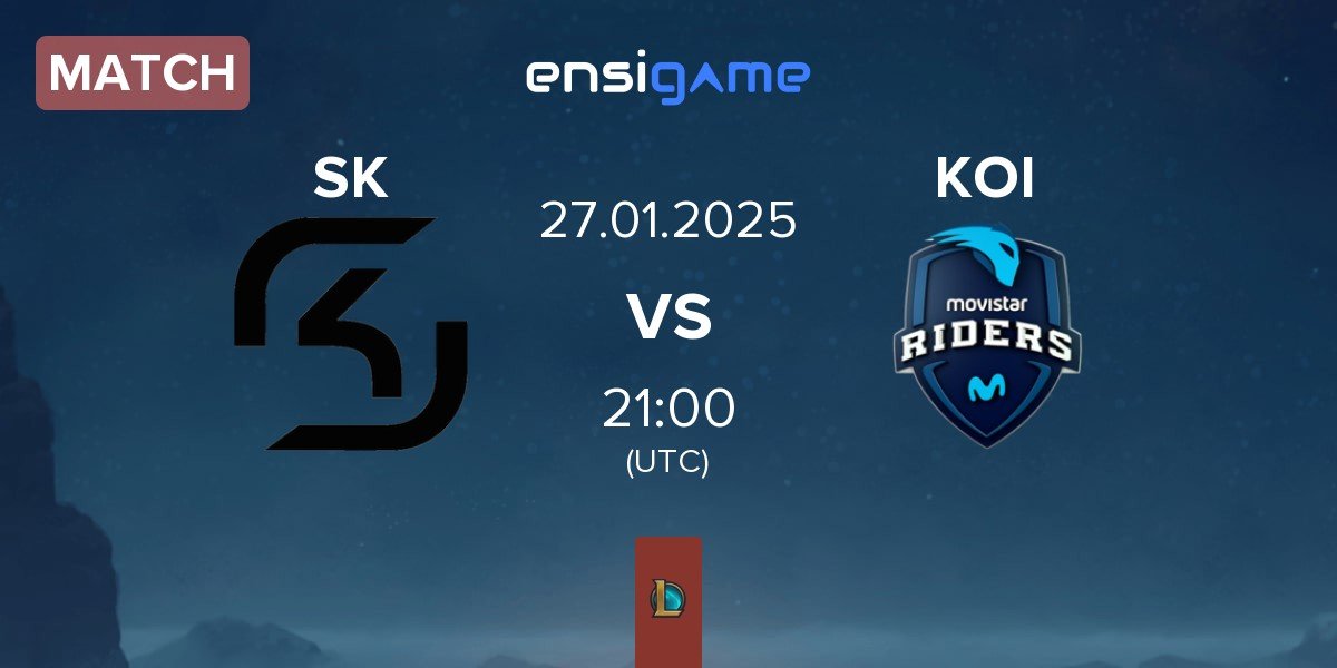 Match SK Gaming SK vs Movistar KOI KOI | 27.01