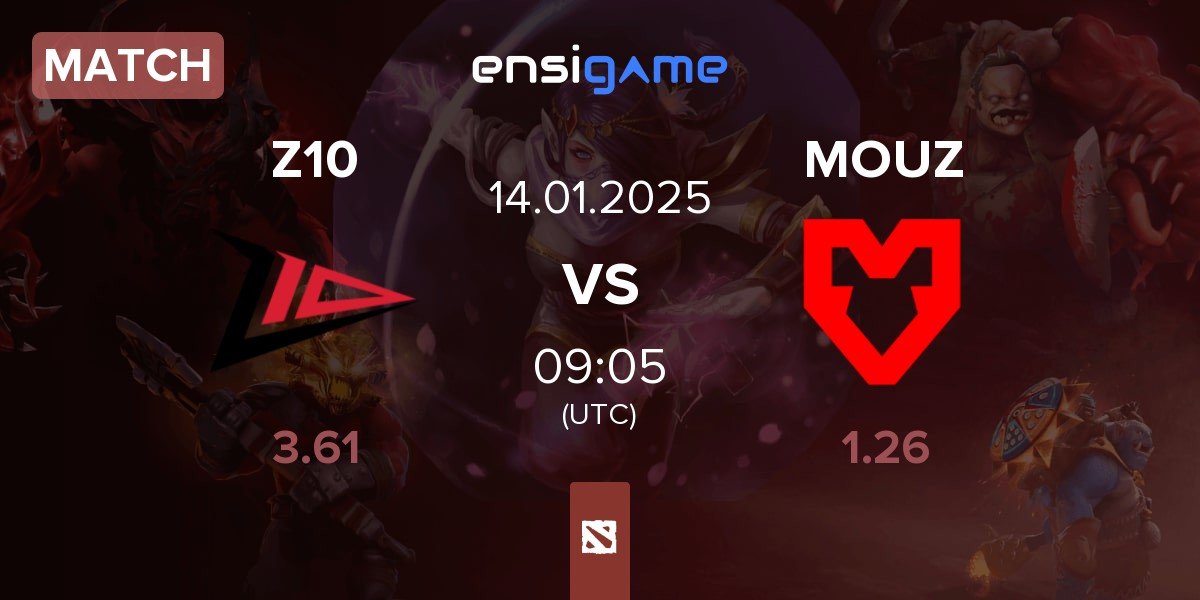 Match Zero Tenacity Z10 vs MOUZ | 14.01