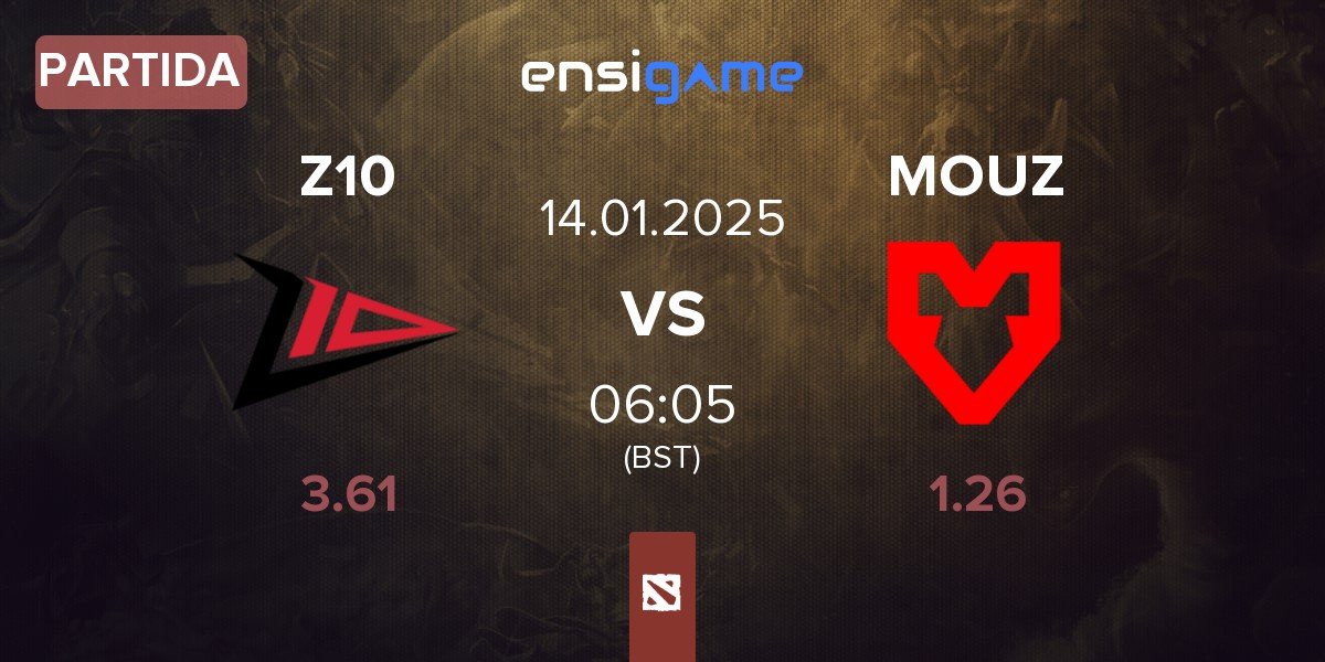 Partida Zero Tenacity Z10 vs MOUZ | 14.01