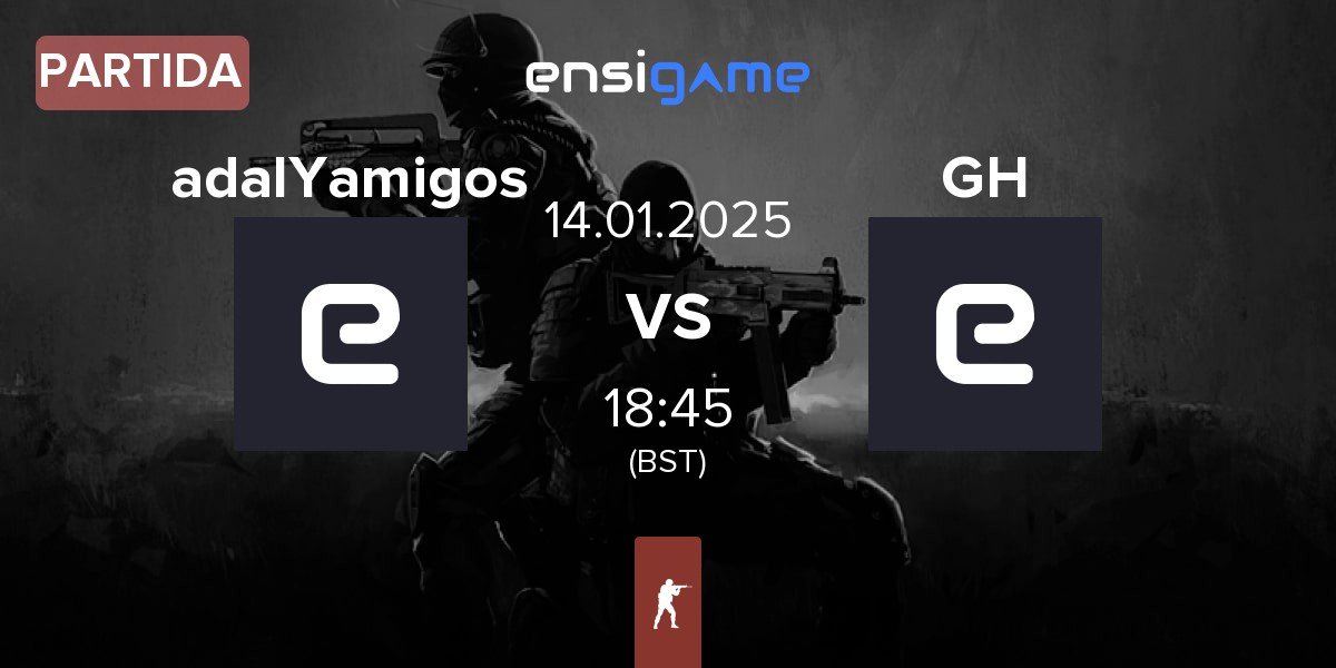 Partida adalYamigos vs GameHunters GH | 14.01