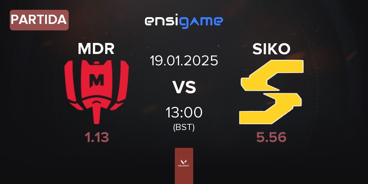 Partida Mandatory MDR vs Siko Esports SIKO | 19.01