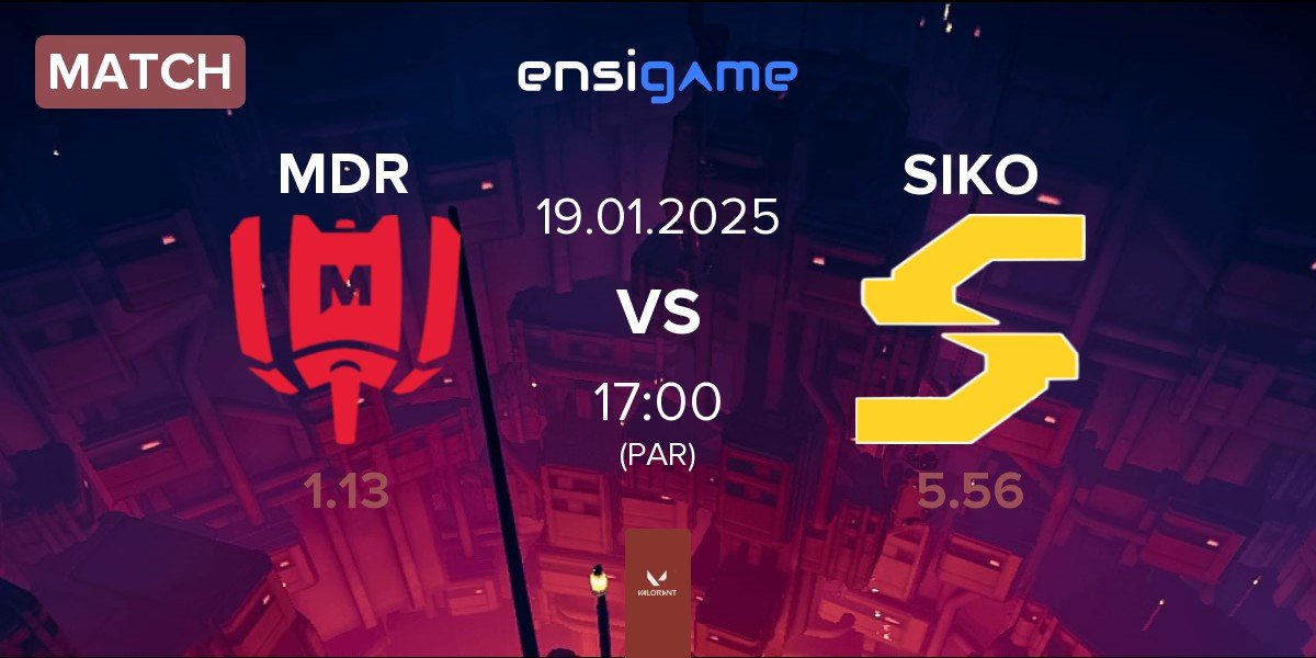 Match Mandatory MDR vs Siko Esports SIKO | 19.01