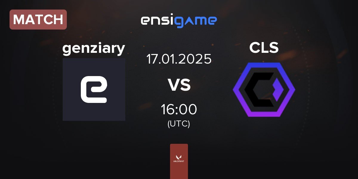 Match genziary GENZ vs Coalesce CLS | 17.01