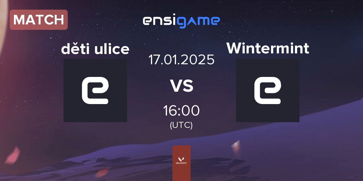 Match děti ulice DETI vs Wintermint WNT | 17.01