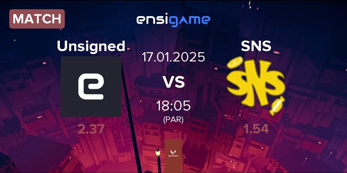 Match Unsigned UNS vs SweetNSour SNS | 17.01