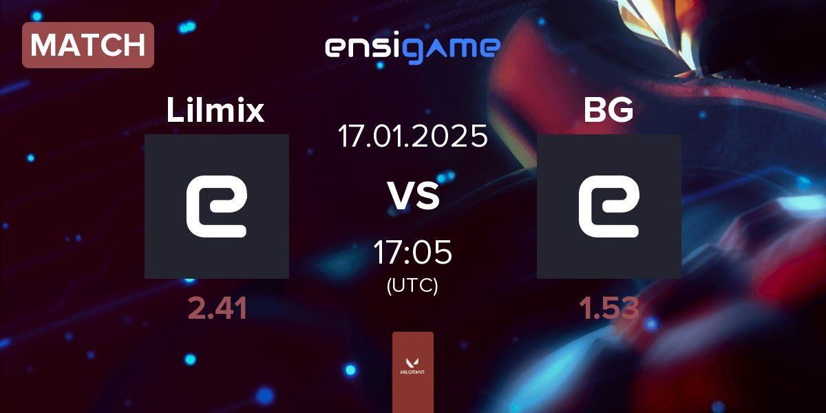 Match Lilmix LMX vs Bitfix Gaming BFG | 17.01