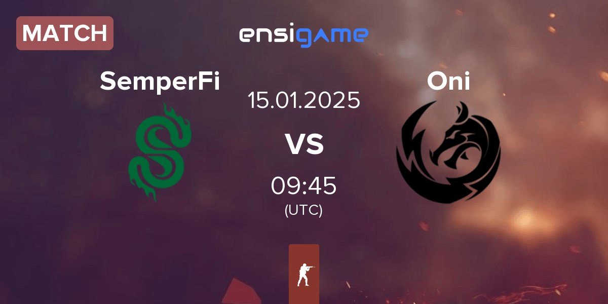 Match SemperFi vs Oni | 15.01