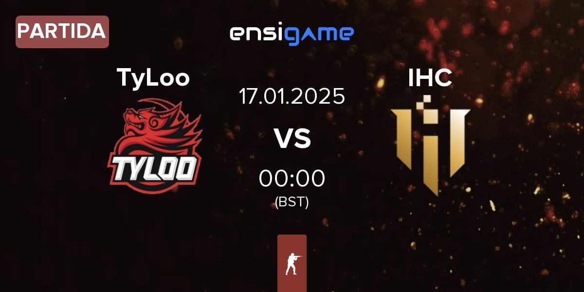 Partida TyLoo vs IHC Esports IHC | 17.01