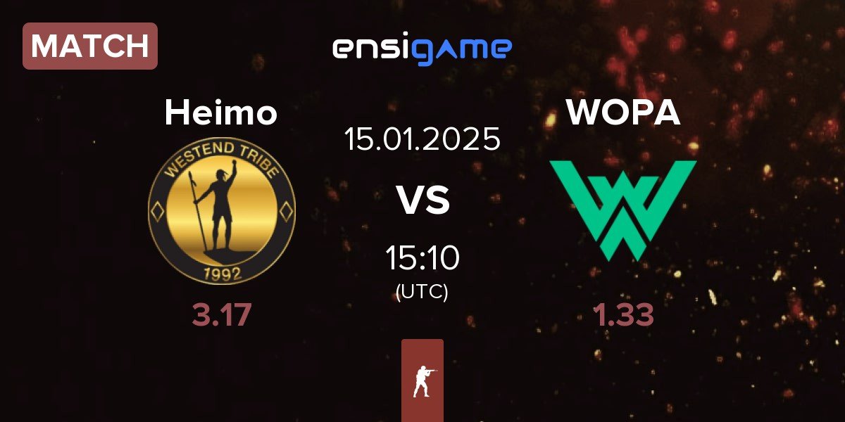 Match Heimo Esports Heimo vs WOPA Esport WOPA | 15.01