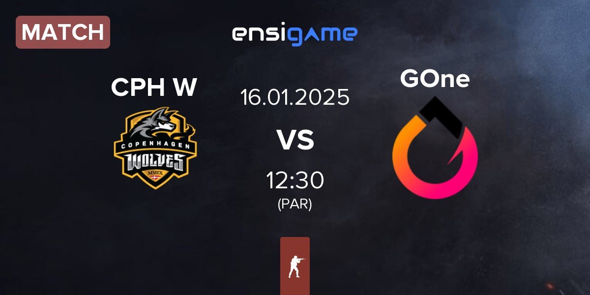 Match Copenhagen Wolves CPH W vs GenOne GOne | 16.01