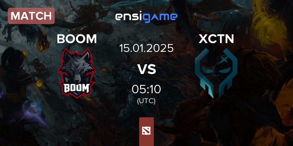 Match BOOM Esports BOOM vs Execration XCTN | 15.01