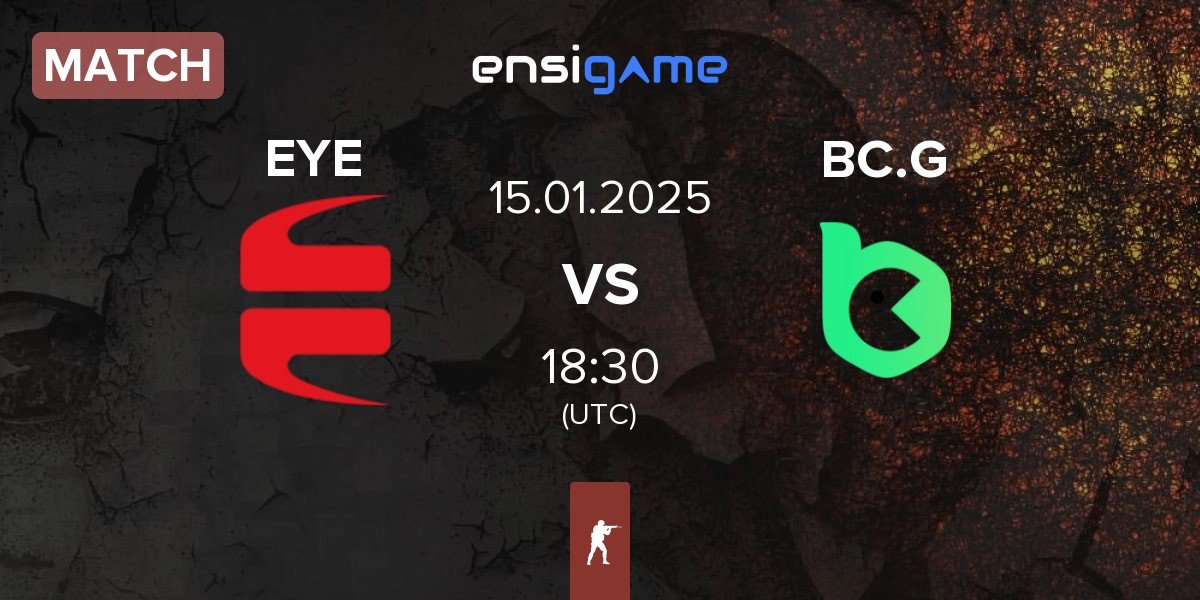 Match EYEBALLERS EYE vs BC.Game Esports BC.G | 15.01