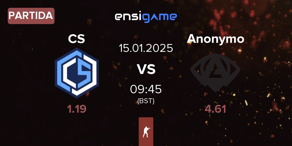 Partida CYBERSHOKE Esports CS vs Anonymo Esports Anonymo | 15.01