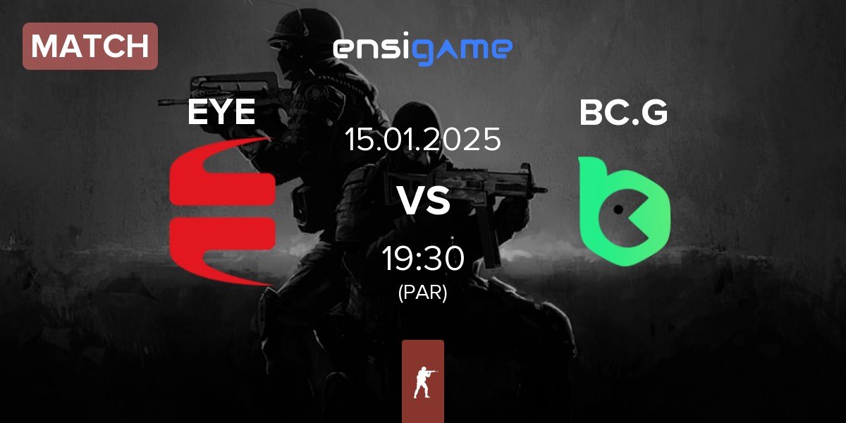 Match EYEBALLERS EYE vs BC.Game Esports BC.G | 15.01