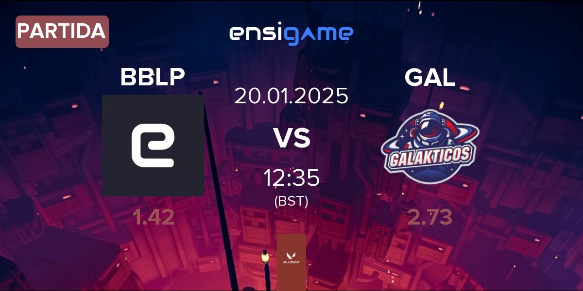 Partida BBL PCIFIC BBLP vs Galakticos GAL | 20.01