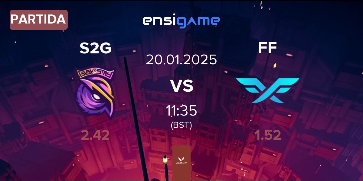 Partida S2G Esports S2G vs Fire Flux Esports FF | 20.01