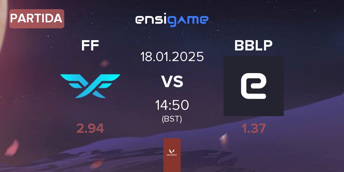 Partida Fire Flux Esports FF vs BBL PCIFIC BBLP | 18.01