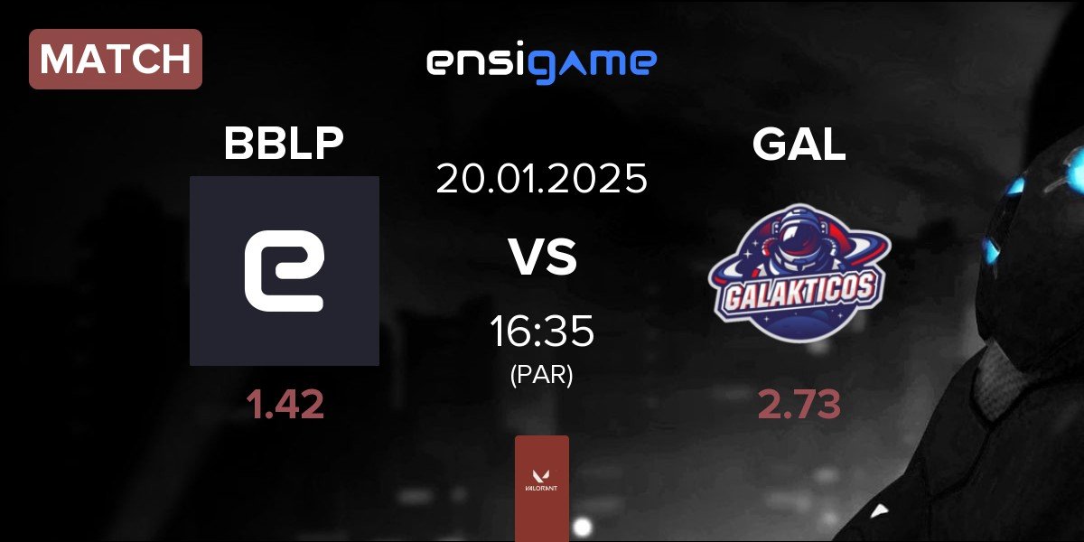 Match BBL PCIFIC BBLP vs Galakticos GAL | 20.01