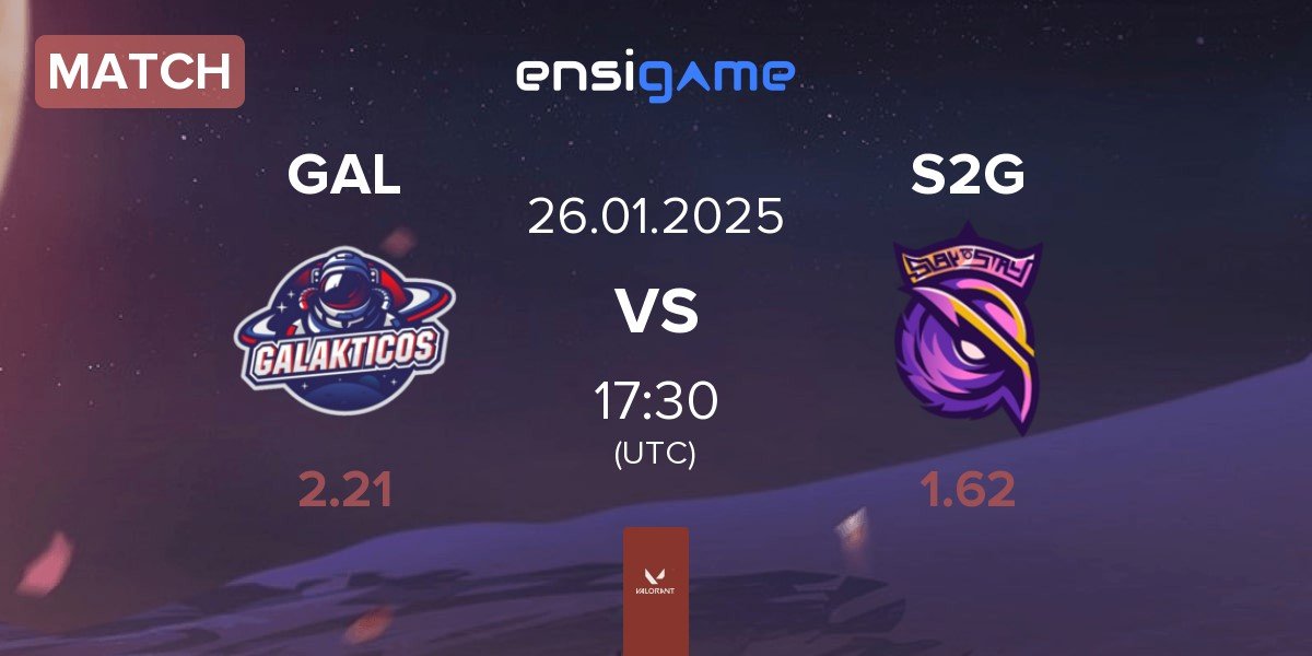 Match Galakticos GAL vs S2G Esports S2G | 26.01