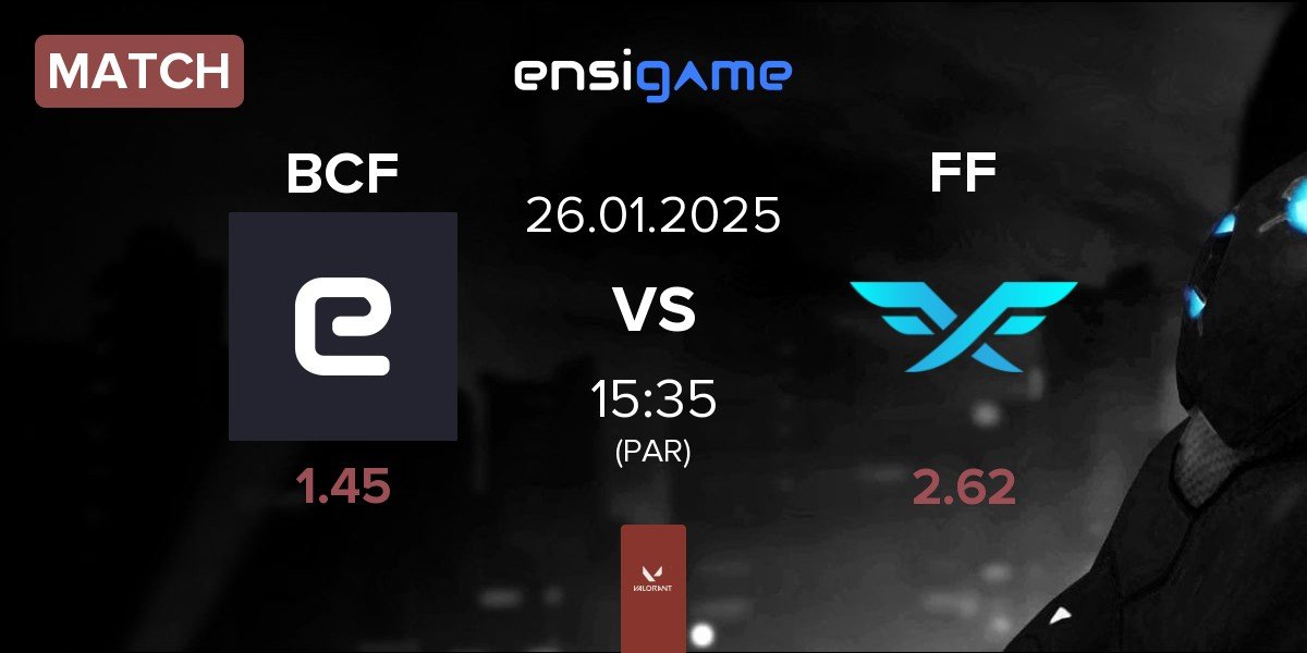 Match BBL PCIFIC BCF vs Fire Flux Esports FF | 26.01