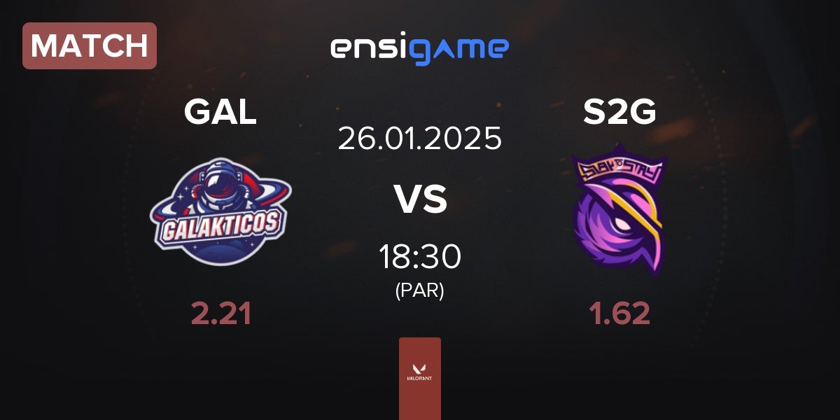 Match Galakticos GAL vs S2G Esports S2G | 26.01