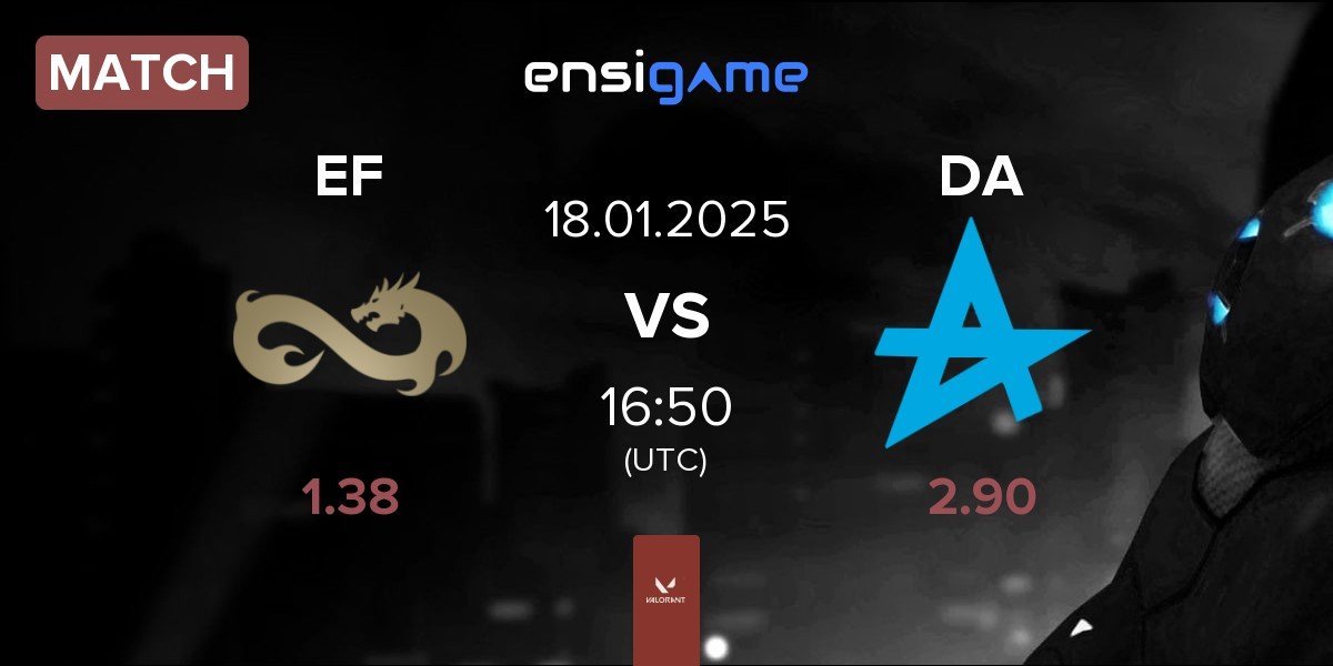 Match Eternal Fire EF vs Digital Athletics DA | 18.01