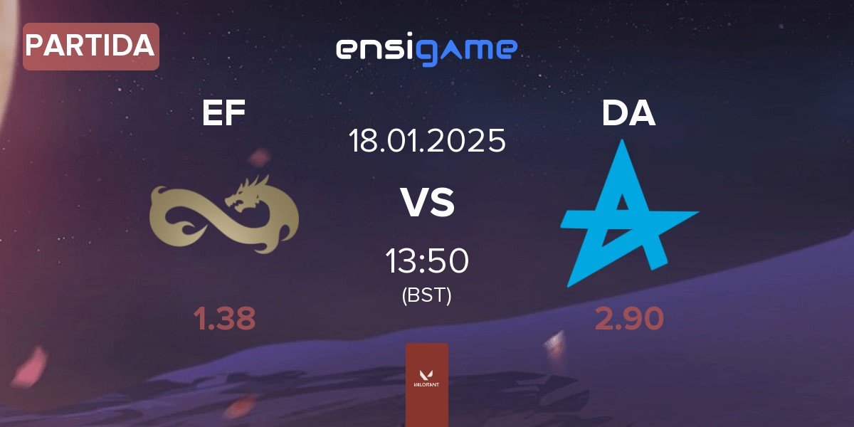 Partida Eternal Fire EF vs Digital Athletics DA | 18.01