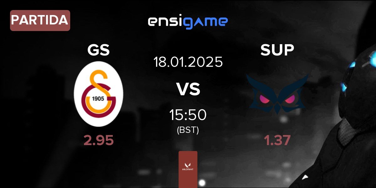 Partida Galatasaray Esports GS vs Papara SuperMassive SUP | 18.01