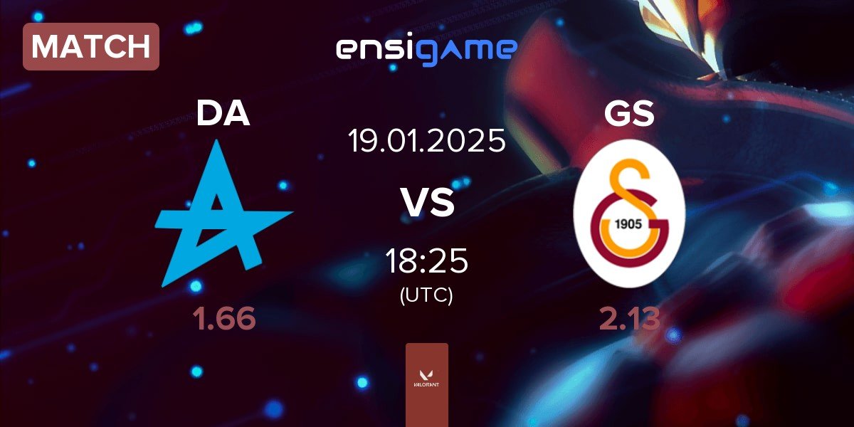 Match Digital Athletics DA vs Galatasaray Esports GS | 19.01