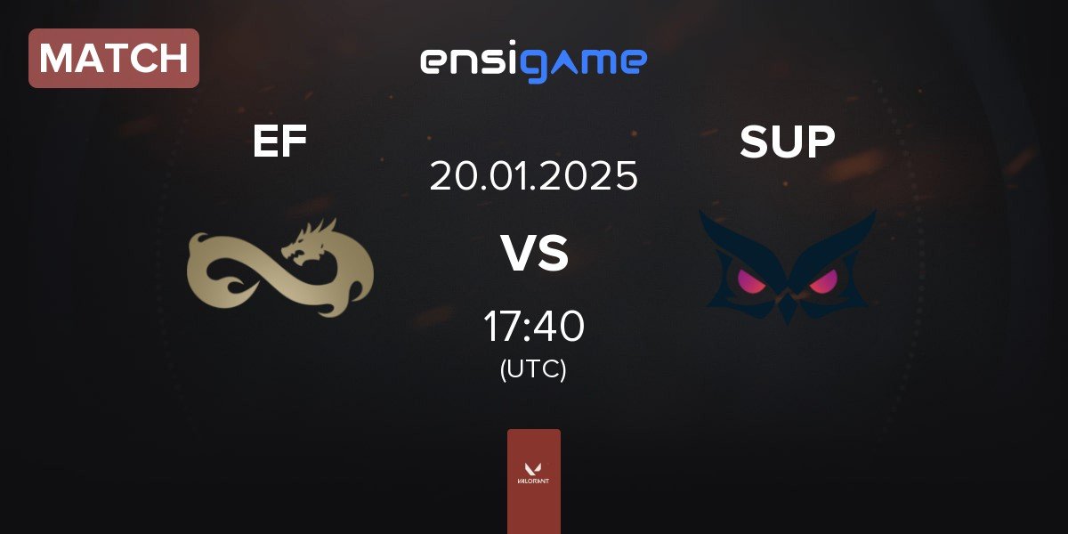 Match Eternal Fire EF vs Papara SuperMassive SUP | 20.01