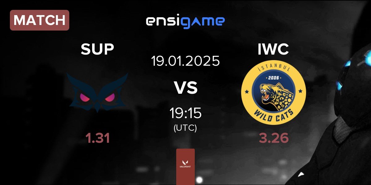 Match Papara SuperMassive SUP vs Istanbul Wildcats IWC | 19.01