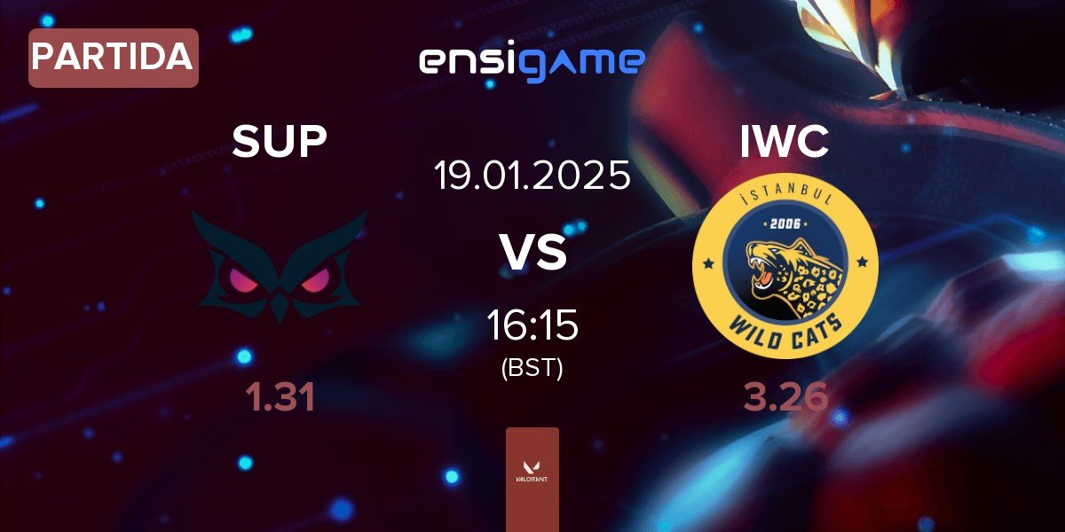 Partida Papara SuperMassive SUP vs Istanbul Wildcats IWC | 19.01